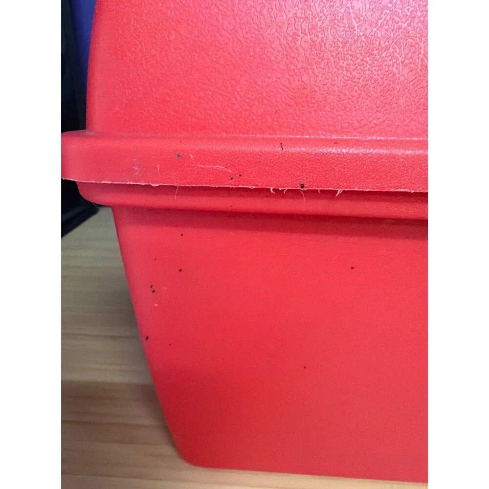 Plano Red Hard Plastic Tool Box‎ Tackle Box Organizer 20